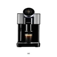 咖博士(Dr.coffee)咖啡机全自动家用意式咖啡机研磨一体机半自动一键萃取智能操作小型办公室玛斯特H1 黑色