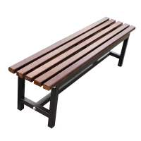 防腐实木广场椅排椅Qs-A01005张