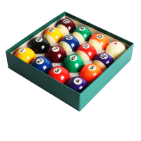 台球子4A级翠绿盒水晶球 57.2mm 盒