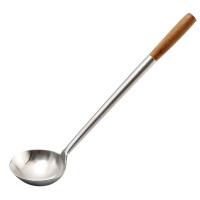 不锈钢炒勺 55*13.6cm