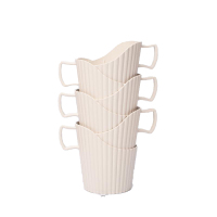 晋蒙凯洛 塑料杯托 灰色6只装/包