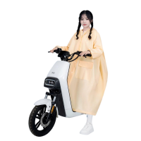 六羊纺 雨衣女款一体式长款全身防暴雨 件