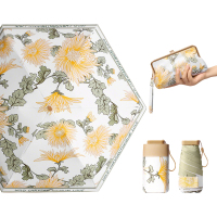 稳帆甄选 晴雨两用伞便携遮阳伞 YF-3004/把