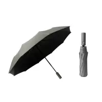 稳帆甄选 三折10骨黑胶自动雨伞 SX-2258/把