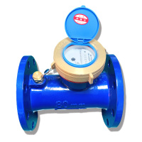 水平螺翼式机械水表通过能力大,计量准确