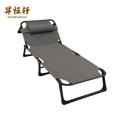昇恒轩折叠床单人家用办公室午睡便携躺椅简易陪护午休行军床折叠床193*66*30cm 张
