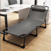 昇恒轩折叠床单人家用办公室午睡便携躺椅简易陪护午休行军床折叠床 193*66*30cm 张