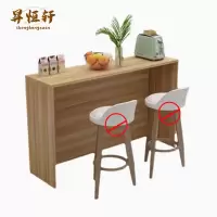 家用吧台桌长条桌餐桌现代简约客厅隔断柜靠墙高脚桌厨房沙发桌子 吧台桌 btz-1101 个