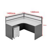 飞唐锦荣 屏风工位L型 FT-BG175 套