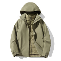 带溪 羽绒内胆冲锋衣 男女同款 9623199/件