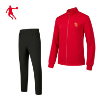 乔丹 运动长袖长裤套装 运动套装 KWD41213294+KKL43211277 M 套