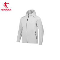 乔丹 男款梭织风衣运动风衣速干外套 KFD33251142S 浅泥灰