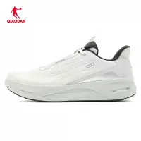 乔丹 跑步鞋男款2025夏季透气缓震户外软底综训运动鞋 QDE183253807皓月灰/芦灰绿