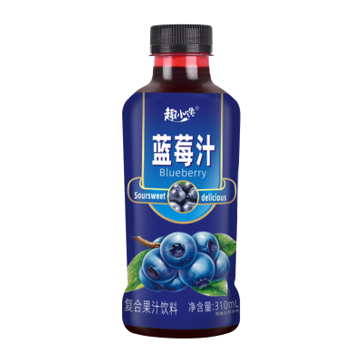 趣小馋 蓝莓汁 310ml 6瓶