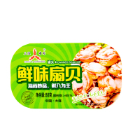 三渔圣冈 鲜味扇贝罐头 盒