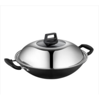 德铂贝特翰精铁炒锅36cm   DEP-DS376