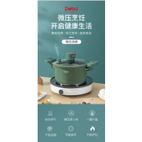 德铂米尔斯微压汤锅DEP-DS323 22CM