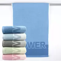 莺歌 A类纯棉素色毛巾75*35(±2)cm(颜色随机) 条