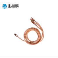 津达线缆 3米长25平方接地线(软透明护套两段压端子)