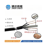 津达线缆 国标防水线 YC4*2.5橡套