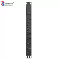 圣钧通信机柜网络机柜电源插座PDU 10A8位