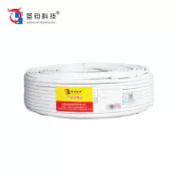 北京圣钧科技 电源线RVVB 2*4mm 100米/卷