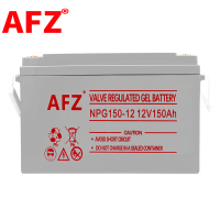 AFZ胶体铅酸免维护太阳能蓄电池12V150AH光伏发电系统通信直流屏NPG150-12