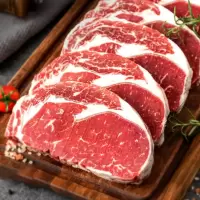 六盘生龙 宁夏固原黄牛肉 冰鲜牛肉 精选农户散养 原切无调理 西式牛排500g/袋