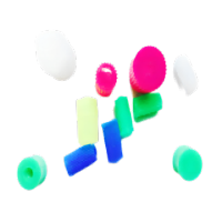 贲华 端子帽 标记帽 5mm (大小可订制 4mm/5mm/6mm)