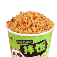 妙趣友 川香双椒味拌饭 124g 桶