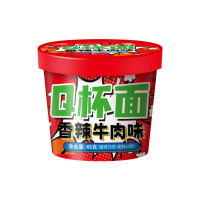 妙趣友 Q杯面香辣牛肉味 45g 桶