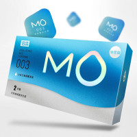 名流MO 超薄 玻尿酸套0.03 情趣性用品 套套 MO润薄003 byt 2只装