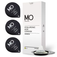 名流 超薄MO女用玻尿酸水溶性无硅油润滑男用套夫妻房事情趣套套 计生性用品 一盒 9只装
