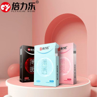 倍力乐 新品透薄玫瑰香套10只薄爽冰火颗粒套计生用品 夫妻房事刺激另类辅助性道具 薄透10只(玫瑰香)