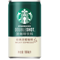 星巴克星倍醇经典浓咖啡饮料180ml