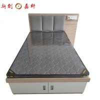 新创嘉轩 单人床不含床头灯 200*120cm 一张