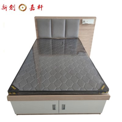 新创嘉轩 单人床不含床头灯 200*120cm 一张