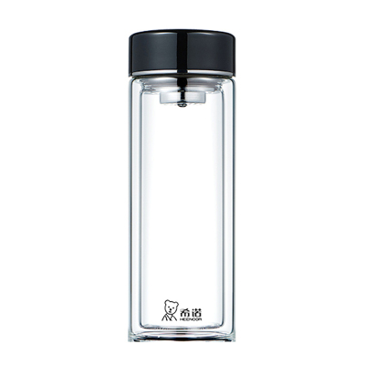 希诺 双层玻璃杯360ml XN-6555/个