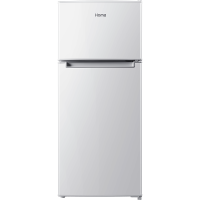 奥马(Homa)130升 节能双门冰箱家用租房办公室 大冷藏双开门电冰箱小型冰箱 R2-130GN珍珠白