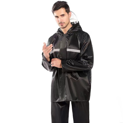 成人套装分体雨衣男女徒步全身防水暴雨分体电瓶摩托车反光2XL
