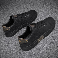 奥康男鞋夏季透气2024新款黑色厨师皮鞋百搭工作防水休闲板鞋男士潮鞋