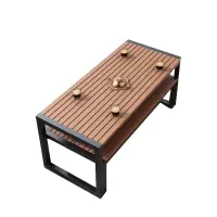 东业家具 休闲桌几DY-C16双层大茶几 1200*600*700 张