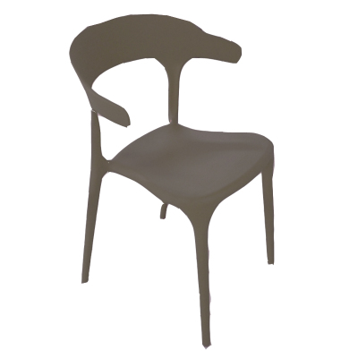 东业家具 餐椅ZX-C019塑料椅子 420*500*820 把