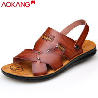 奥康男士凉鞋2024夏季新款潮流休闲沙滩鞋男防滑两用拖鞋子