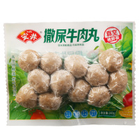 安井锁鲜装撒尿牛肉丸240g(冷冻)