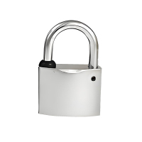 鹿顿 YC-LDLK16 20mm*35mm 梅花合金锁通开挂锁(计价单位:把)银色