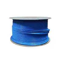 匠本色ZK-JBSWX006六类合金铜0.57双屏蔽305米网线(计价单位:米)蓝色