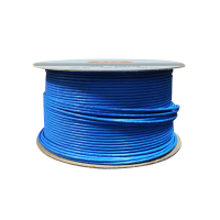 匠本色ZK-JBSWX007六类无氧铜0.57非屏蔽305米网线(计价单位:米)蓝色