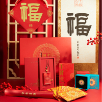 牛首山文创牛首纳福福禄安康礼盒新年福袋圣诞南京纪念品礼盒