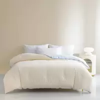 汉司家纺 提花子母被拉链款 180*220cm  4+6斤 (计价单位:件) 奶蓝色